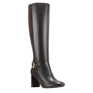 NWOT Bandolino Bilya Knee High Leather Boots